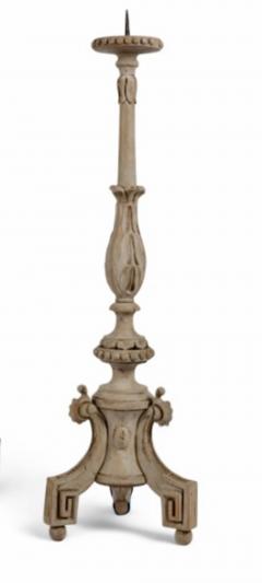 Pair Neoclassical Tall Altar Sticks - 4175470