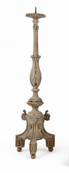 Pair Neoclassical Tall Altar Sticks - 4175471