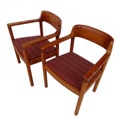 Pair Nico Zographos Ireland Arm Chairs - 2436416