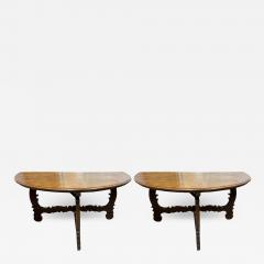 Pair Of 17th 18th Century Italian Console Tables - 4136858
