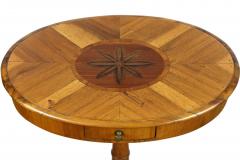 Pair Of 19th Century Biedermeier Side Tables Nut Cherrywood AT ca 1830 - 3741539