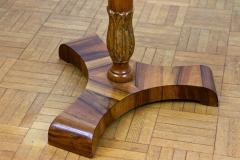 Pair Of 19th Century Biedermeier Side Tables Nut Cherrywood AT ca 1830 - 3741542