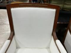 Pair Of 19th Century French Empire Chairs - 4011256