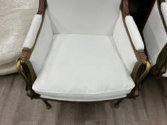 Pair Of 19th Century French Empire Chairs - 4011275