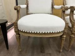 Pair Of 19th Century French Louis XVI Style Chairs - 3938549