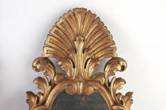 Pair Of 19th Century Italian Gilt Wall Mirrors Handcarved IT ca 1850 - 4193504