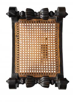 Pair Of Anglo Indian Ebony Footstools - 4474270