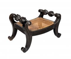 Pair Of Anglo Indian Ebony Footstools - 4474284