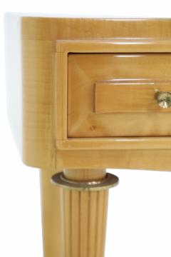 Pair Of Art Deco Maple End Tables - 3172578