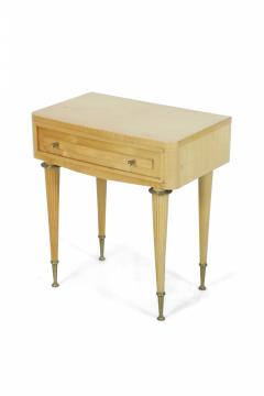Pair Of Art Deco Maple End Tables - 3172579