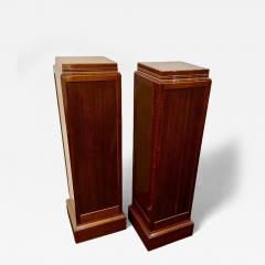 Pair Of Art Deco Pedestals France 1930s - 4588526