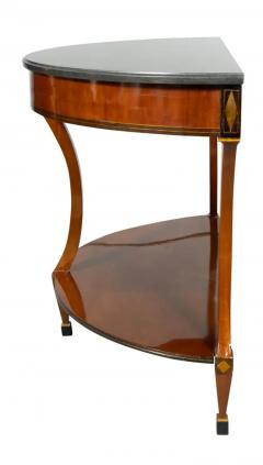 Pair Of Baltic Mahogany And Brass Mounted Console Tables - 4149588