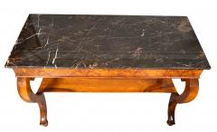 Pair Of Biedermeier Walnut Console Tables - 4253738