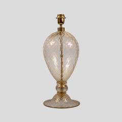 Pair Of Blown Murano Glass Veronese Table Lamps - 3561126