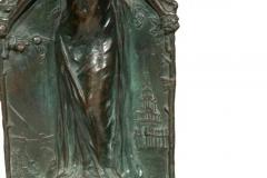 Pair Of Bronze Bookends By Rudolf Schwarz and Cast By Gorham Foundry - 4144646