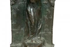 Pair Of Bronze Bookends By Rudolf Schwarz and Cast By Gorham Foundry - 4144671