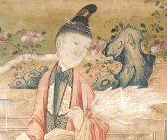 Pair Of Chinese Export Wallpaper Panels - 4322890