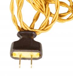 Pair Of Deep Turquoise Pottery Table Lamps By Daniel Barney - 4382604