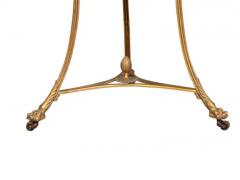 Pair Of Directoire Style Bronze And Granite Gueridon Tables - 4144763