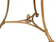 Pair Of Directoire Style Bronze And Granite Gueridon Tables - 4144795