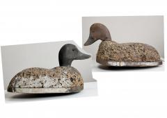 Pair Of Early 20th Century Folk Art Decoy Ducks - 3693803