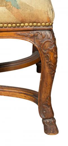 Pair Of Early Louis XV Style Walnut Armchairs - 4149615