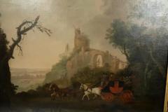 Pair Of Early Victorian Coaching Pictures - 4145624