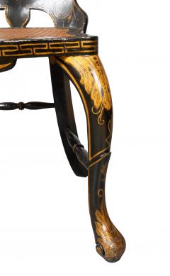 Pair Of Early Victorian Japanned Side Chairs - 4698471