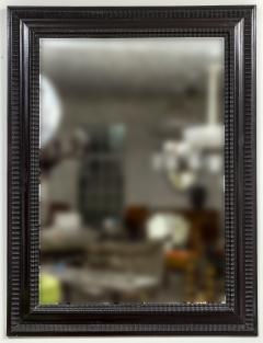 Pair Of Early XX Century Italian Baroque Style Ebonized Mirrors - 4334035