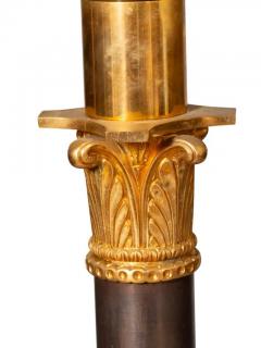Pair Of Empire Style Bronze Table Lamps - 4141623