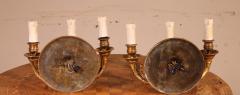 Pair Of Empire Style Wall Lights - 3042398