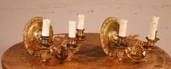 Pair Of Empire Style Wall Lights - 3042400