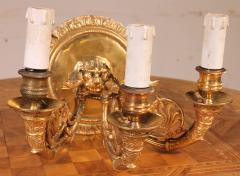 Pair Of Empire Style Wall Lights - 3042404