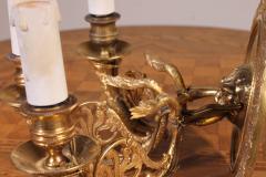 Pair Of Empire Style Wall Lights - 3042406