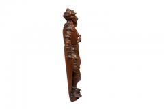 Pair Of European Carved Figures Of A Man And Woman - 4138509