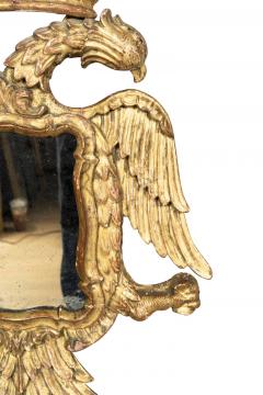 Pair Of European Giltwood Double Headed Eagle Mirrors - 3996388