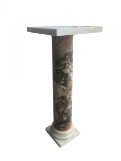 Pair Of European Marble Pedestals - 4141033