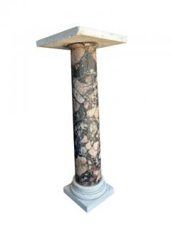 Pair Of European Marble Pedestals - 4141074