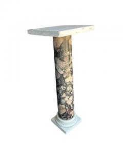 Pair Of European Marble Pedestals - 4141081