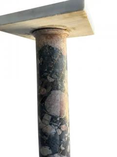 Pair Of European Marble Pedestals - 4141082