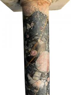 Pair Of European Marble Pedestals - 4141096