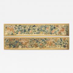 Pair Of European Needlepoint Panels - 4214027