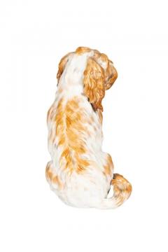 Pair Of European Porcelain Figures Of Spaniels - 4139914