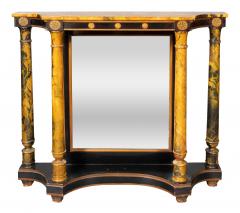 Pair Of Faux Marble Neoclassic Style Console Tables - 4757674