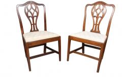 Pair Of Federal Mahogany Side Chairs - 3738846