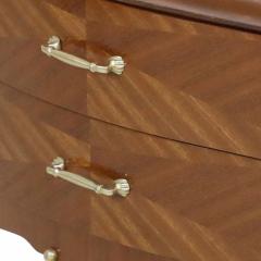 Pair Of French Art Deco 2 Drawer Commodes With Mirror Tops - 3171399