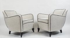 Pair Of French Art Deco Club Chairs - 2012251