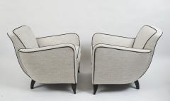 Pair Of French Art Deco Club Chairs - 2012261