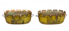 Pair Of French Directoire Tole Verriere - 4138683