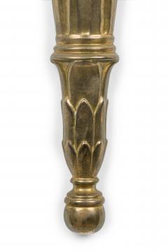 Pair Of French Empire Revival Bronze Two Light Wall Sconces - 4650251